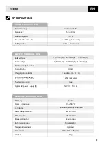 Preview for 9 page of CBE ENERGY CB516-3 User Manual