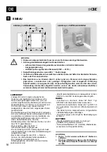 Предварительный просмотр 18 страницы CBE ENERGY CB516-3 User Manual