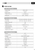 Preview for 9 page of CBE ENERGY CB520-3 User Manual