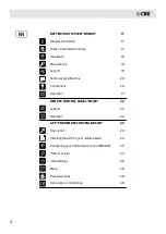 Предварительный просмотр 4 страницы CBE Energy Line BDS180 User Manual