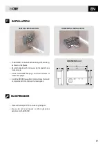 Предварительный просмотр 17 страницы CBE Energy Line BDS180 User Manual