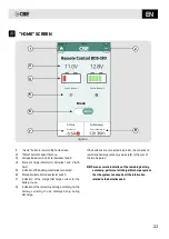 Предварительный просмотр 23 страницы CBE Energy Line BDS180 User Manual