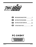 CBE PC-540HY Instruction Manual preview