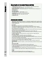 Preview for 22 page of CBE PC320-CA User Manual