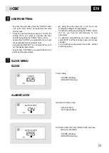 Preview for 23 page of CBE PC380-BS User Manual