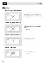 Preview for 24 page of CBE PC380-BS User Manual