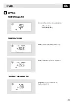 Preview for 25 page of CBE PC380-BS User Manual