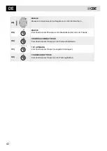 Preview for 42 page of CBE PC380-BS User Manual