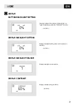 Preview for 21 page of CBE PC380-ST User Manual