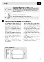 Предварительный просмотр 21 страницы CBE PRM330 User Manual