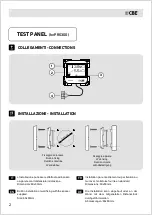 Предварительный просмотр 2 страницы CBE PT642 User Manual