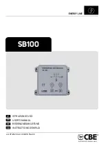 CBE SB100 User Manual предпросмотр