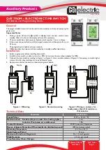 Preview for 1 page of CBi electric QAT-TRDM Installation And Programming Manual