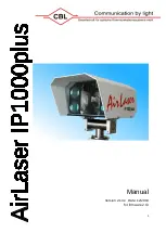 Preview for 1 page of CBL AirLaser IP100plus Manual