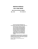 Preview for 1 page of CBM 2031 Service Manual