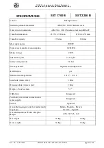 Предварительный просмотр 28 страницы CBM SST 1700B Instruction Manual