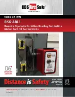 Preview for 1 page of CBS ArcSafe RSK-ABL1 Series User Manual