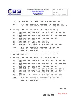 Preview for 32 page of CBS B822 Series Component Maintenance Manual With Illustrated Parts List