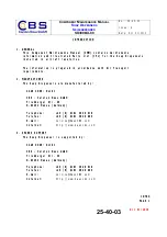 Preview for 12 page of CBS SD300BU-88 Component Maintenance Manual With Illustrated Parts List