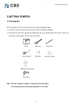 Предварительный просмотр 9 страницы CBX POS-808 User Manual