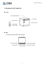 Предварительный просмотр 10 страницы CBX POS-808 User Manual