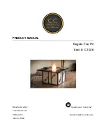 Preview for 1 page of CC Products C1036 Product Manual