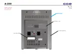 Preview for 6 page of CCE A-250 Service Manual