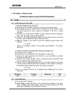 Предварительный просмотр 7 страницы CCE HPS-1478 Service Manual