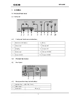 Предварительный просмотр 3 страницы CCE HPS-2007 Service Manual