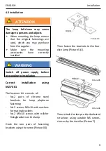 Preview for 9 page of CCEA MIZAR Series Installation Manual