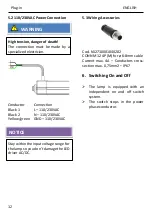 Предварительный просмотр 12 страницы CCEA MIZAR Series Installation Manual