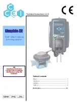 Preview for 1 page of ccei Limpido Z2 25 Technical Instructions