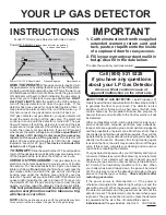 Preview for 1 page of CCI Controls 7719 Instructions