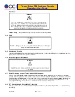 Preview for 8 page of CCi PiMPro Tower 1821 User Manual