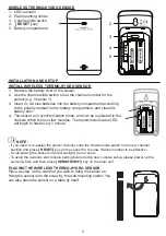 Предварительный просмотр 6 страницы CCL ELECTRONICS C3126A User Manual