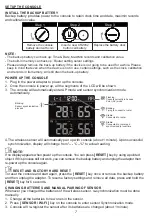 Предварительный просмотр 7 страницы CCL ELECTRONICS C3126A User Manual