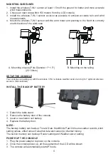 Предварительный просмотр 7 страницы CCL ELECTRONICS C6078A User Manual