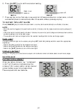 Предварительный просмотр 24 страницы CCL ELECTRONICS C6078A User Manual