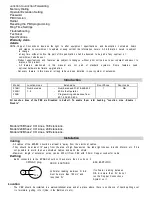 Preview for 2 page of CCL 216B Operating & Programming Manual