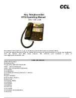 CCL DG-120 Operating Manual preview