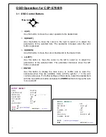 Preview for 4 page of CCTV CSP-E700IR User Manual