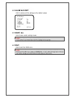 Preview for 27 page of CCTV CSP-E700IR User Manual