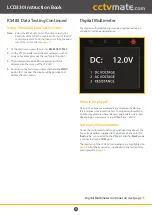 Preview for 14 page of CCTVMATE.COM LCD330 Instruction Book