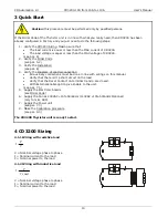 Предварительный просмотр 10 страницы CD Automation CD3200 User Manual