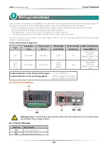 Preview for 20 page of CD Automation REVEX 1PH 120 User Manual