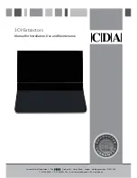 CDA 3C9 Extractor Manual For Installation, Use And Maintenance preview