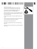 Preview for 6 page of CDA 3C9 Extractor Manual For Installation, Use And Maintenance