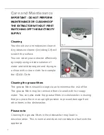 Preview for 6 page of CDA 3S10BL Installation, Use And Maintenance Manual