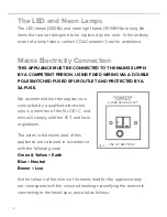 Preview for 10 page of CDA 3S10BL Installation, Use And Maintenance Manual