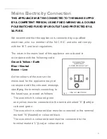 Preview for 9 page of CDA 3U10 Installation, Use And Maintenance Manual